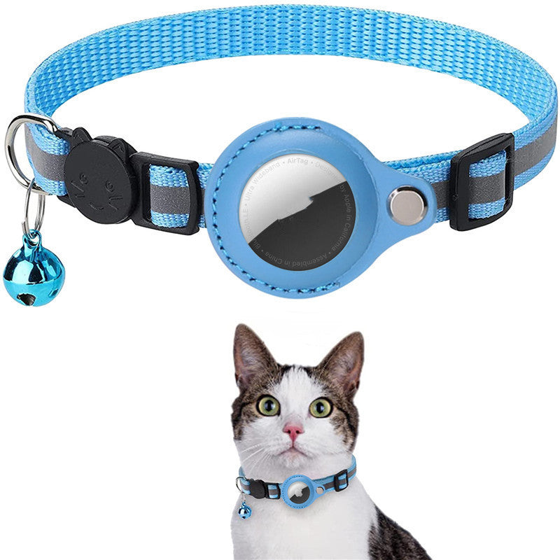 Airtag Holder Reflective Cat Collar