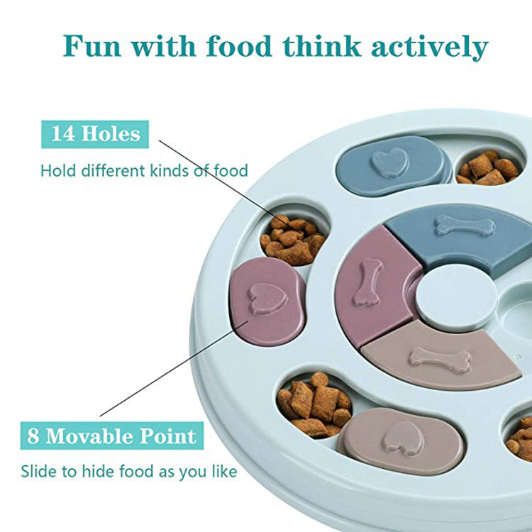 Creative Dog Smart Puzzle Feeding Bowl