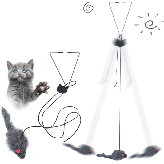 Self-Play Hanging Door Cat Toy