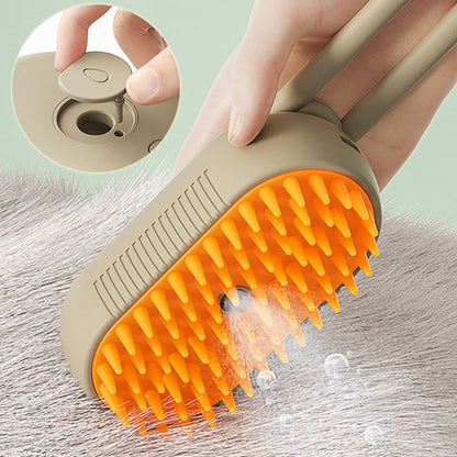 3-in-1 Cat Steam Brush