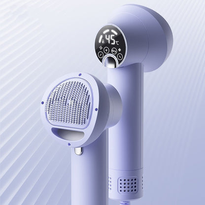 2 in 1 Smart Blowing Comb & Dryer