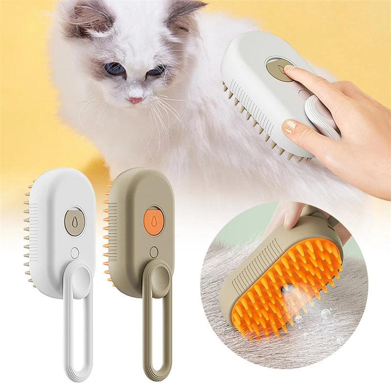 3-in-1 Cat Steam Brush