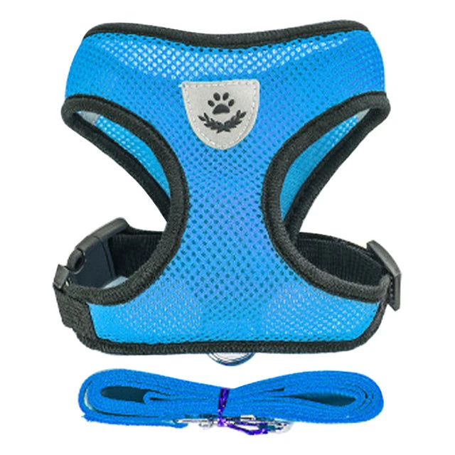 Adjustable Cat Harness Set