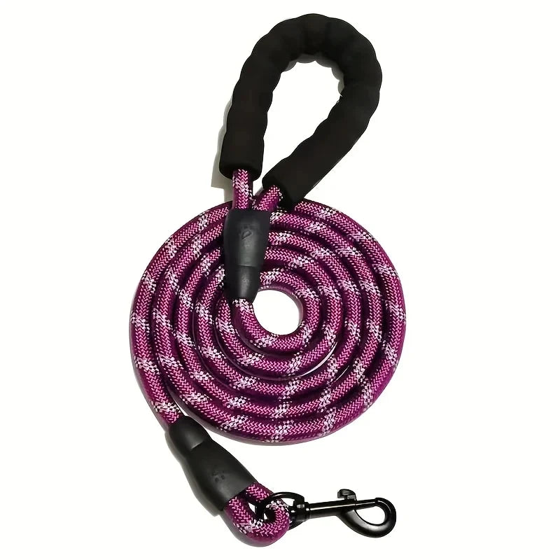 Reflective Dog Leash With Comfortable Padded Handle