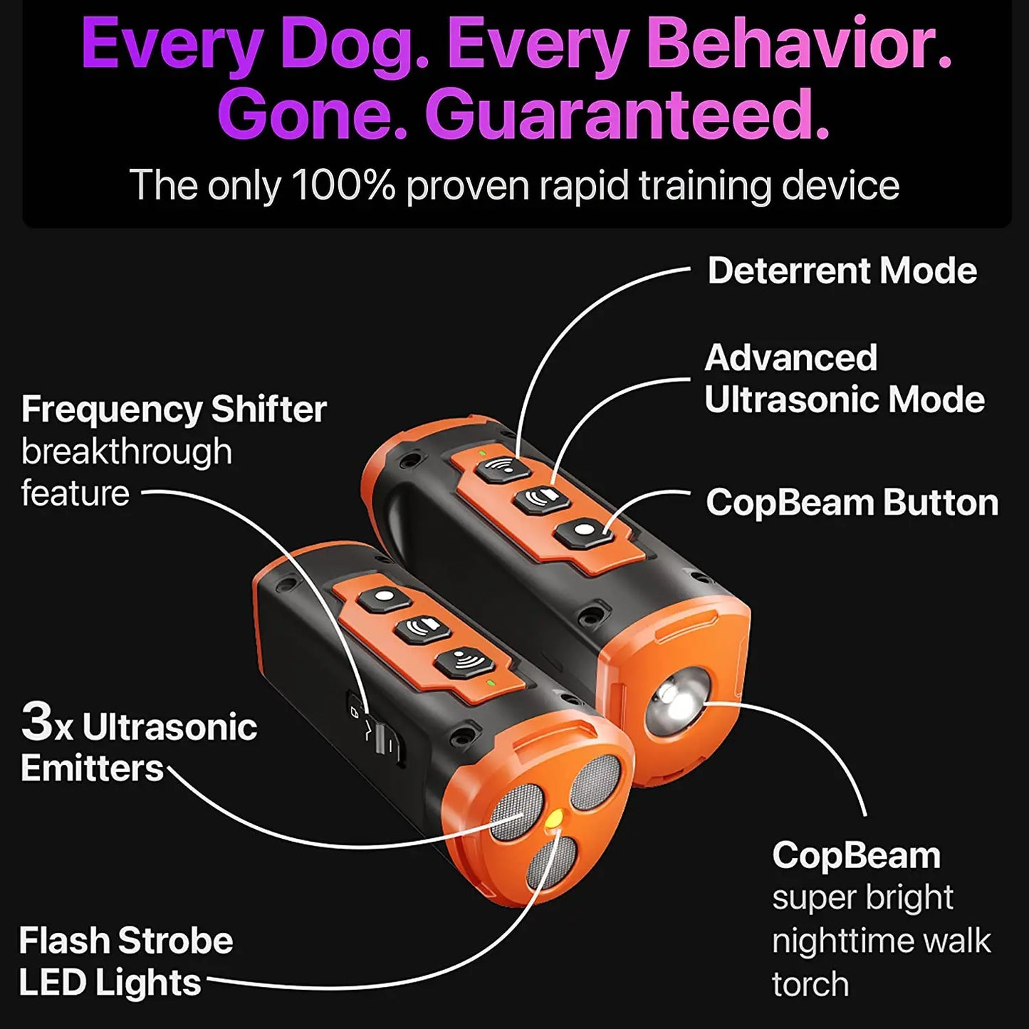 Ultrasonic Anti-Bark Device