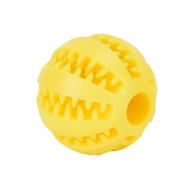 Teeth Cleaning Dog Treat Dispenser Ball