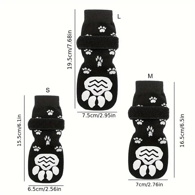 Anti-Slip Dog Socks