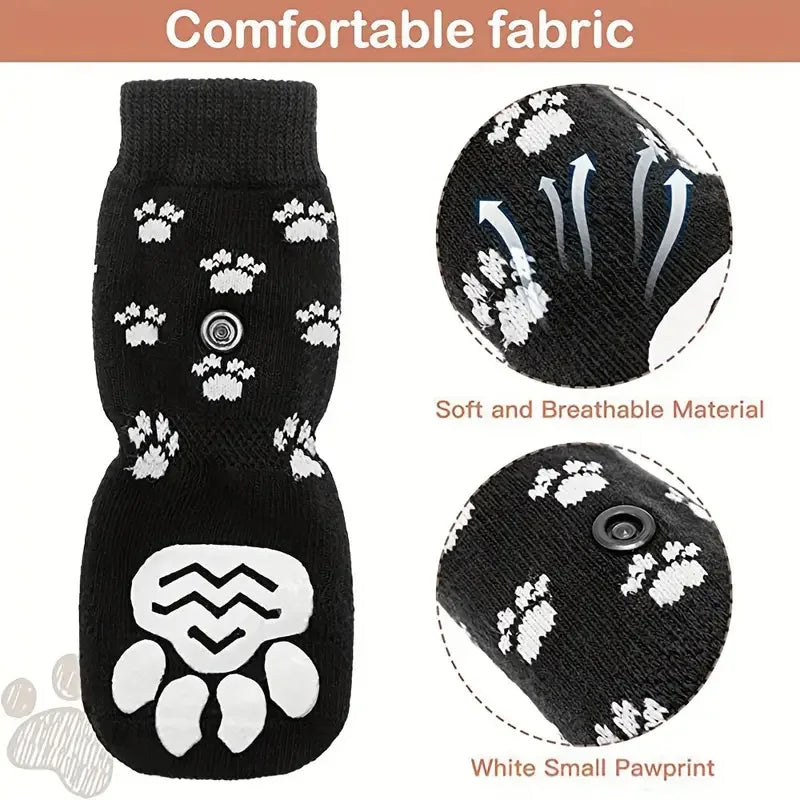 Anti-Slip Dog Socks