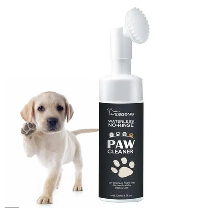 Paw Cleaner Foam with Brush