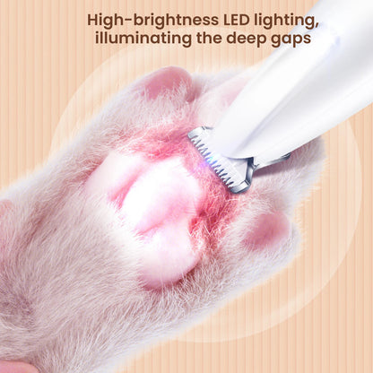 Pet Hair Clipper with LED Light