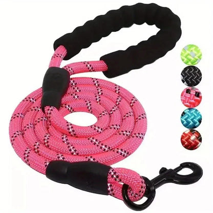 Reflective Dog Leash With Comfortable Padded Handle