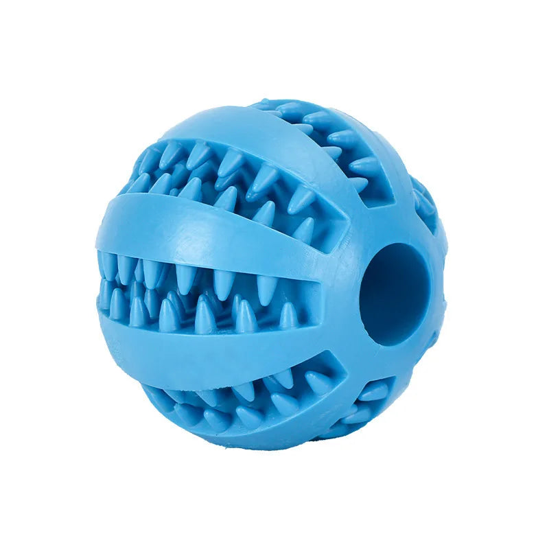 Teeth Cleaning Dog Treat Dispenser Ball