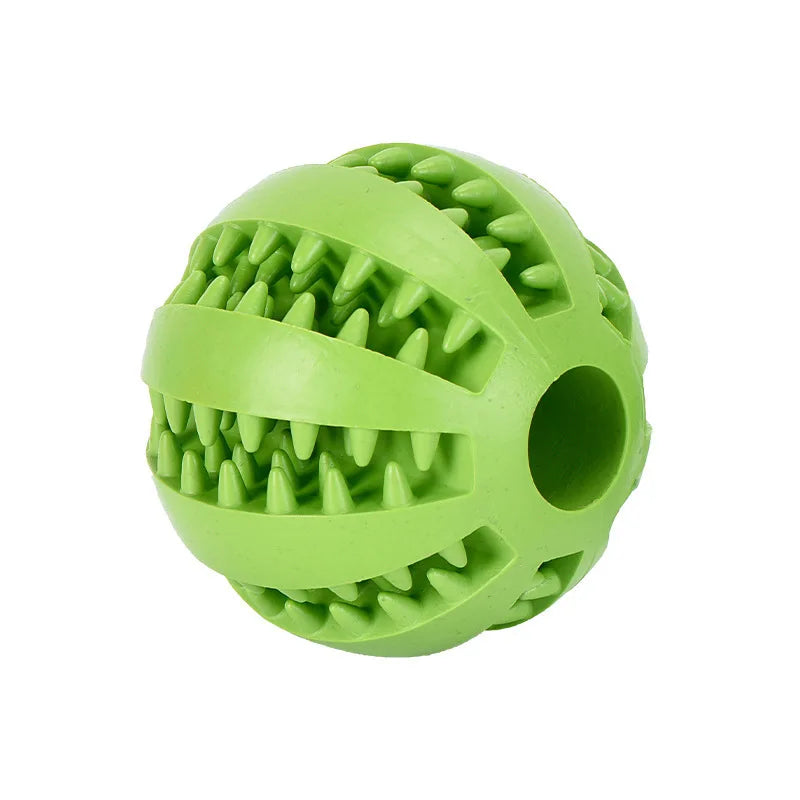 Teeth Cleaning Dog Treat Dispenser Ball