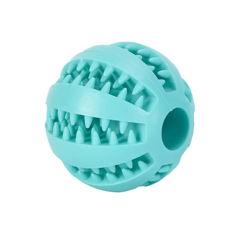 Teeth Cleaning Dog Treat Dispenser Ball