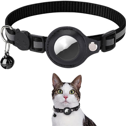 Airtag Holder Reflective Cat Collar