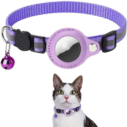 Airtag Holder Reflective Cat Collar